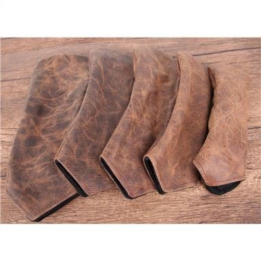 Clúdach Cinn Leathar Fíor Sean-Stíl Sean